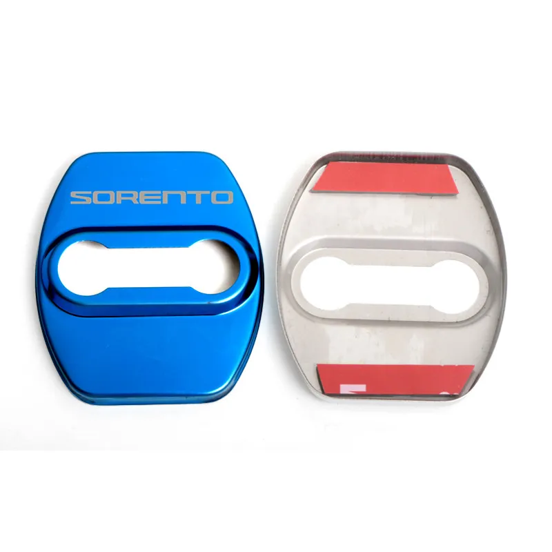 Car Styling Door Lock Protection Stainless Steel Cover For KIA sportage ceed kia sorento Accessories 2017 2018 | Автомобили и