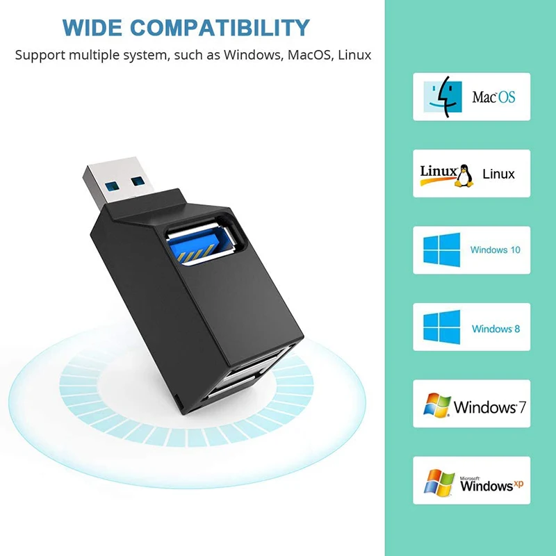 Onvian usb хаб 3 0 Мульти адаптер удлинитель для головок мини PLC сплиттер Порты dockFor ПК