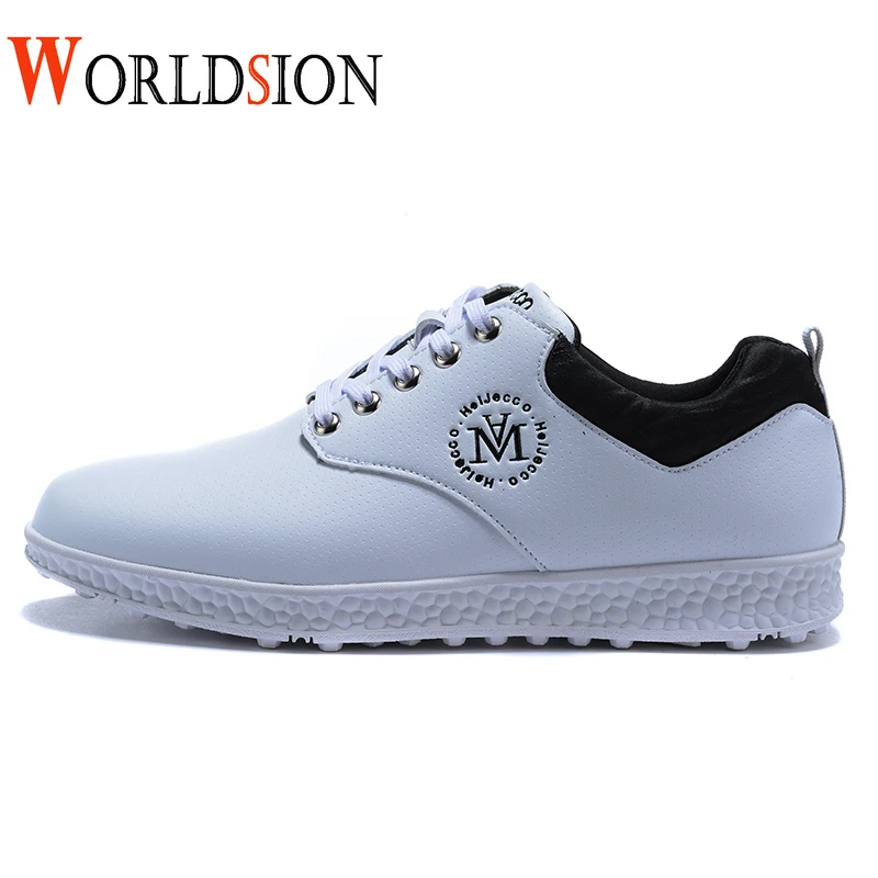 Женские нескользящие кроссовки для гольфа водонепроницаемые тренировок трава