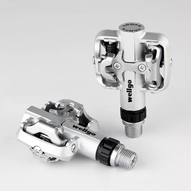 

Wellgo mountain bike bicycle pedal ultra light bicycle pedal mountain road bike pedal folding bicycle pedal pedal alloy steel