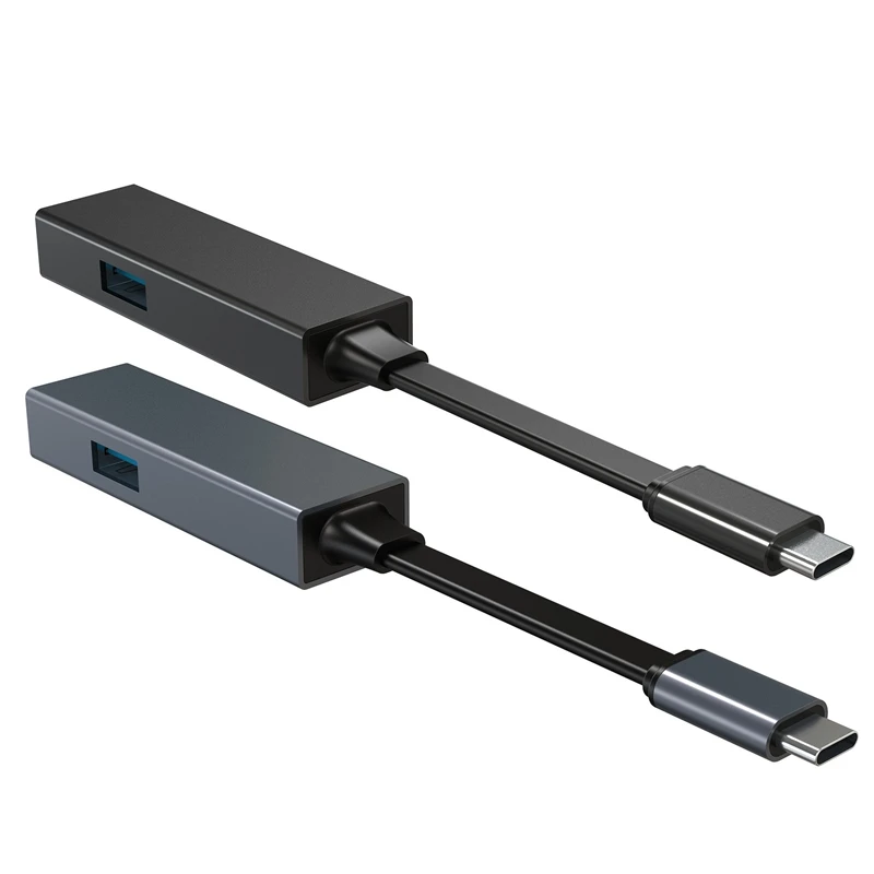 

3 в 1, адаптер USB C на HDMI, 4K, 30 Гц + PD + USB3.0, 5 Гбит/с