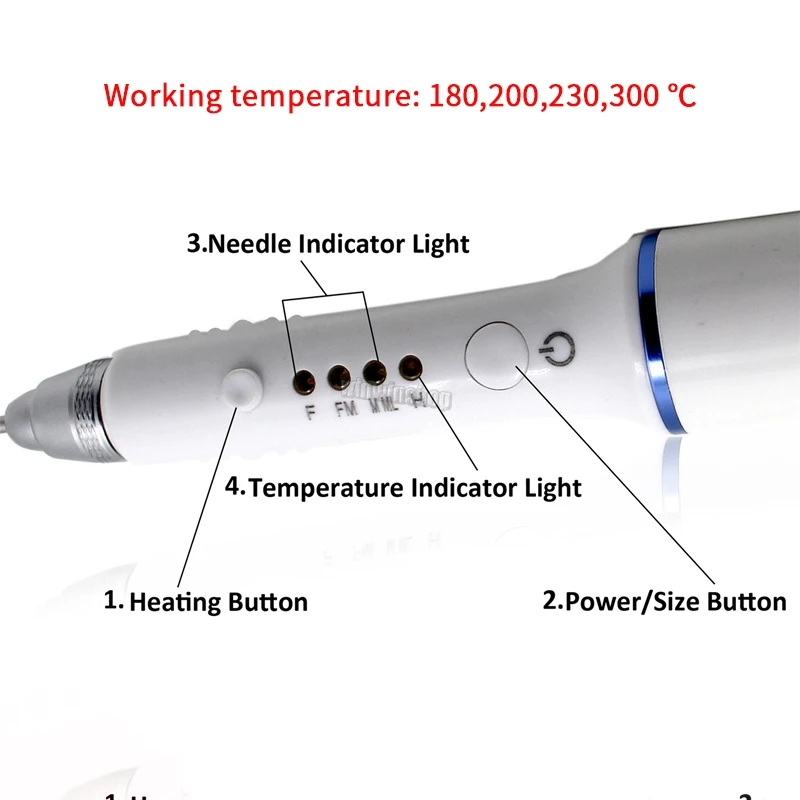 Двойная зарядка система горячего расплава зубной беспроводной прорезыватель