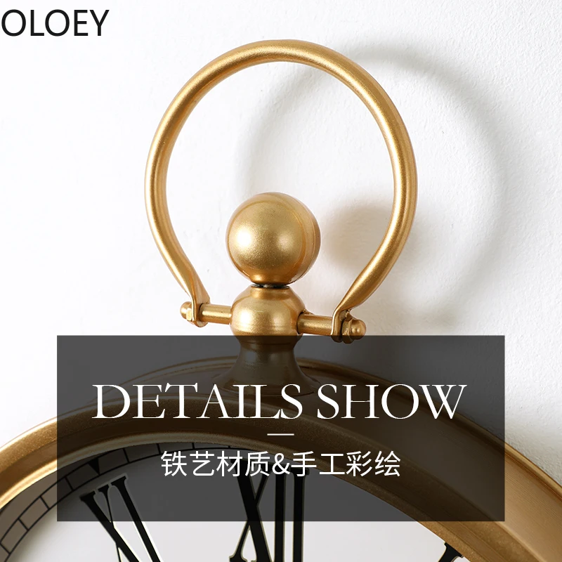 Скандинавские современные декорация настенные часы Металлические креативные