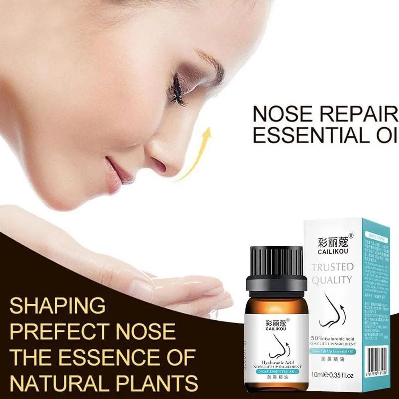 

10ml Beautiful Nose Stiff Nose Essential Oil To Rosacea Increase Wing Nose Essential Oil Rhinoplasty Bridge Narrow Nose T5Z7