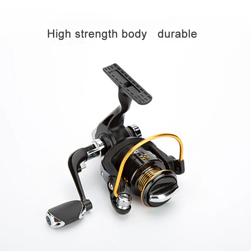 Рыболовная катушка 1000 типа миниатюрная металлическая кружка спиннинговое