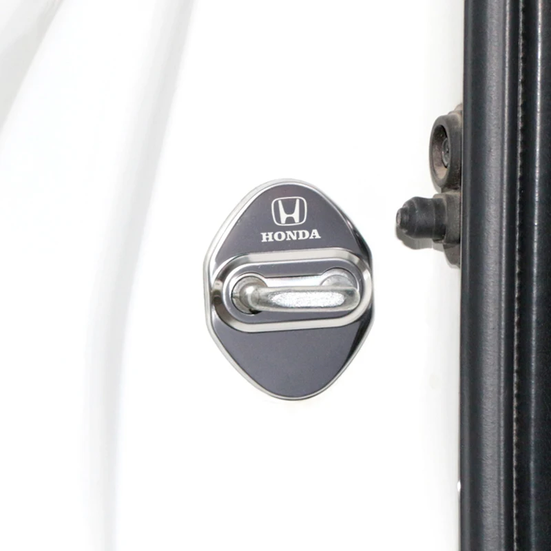 Автомобильный Стайлинг защитный чехол для дверного замка Honda Civic Accord CRV Hrv Jazz