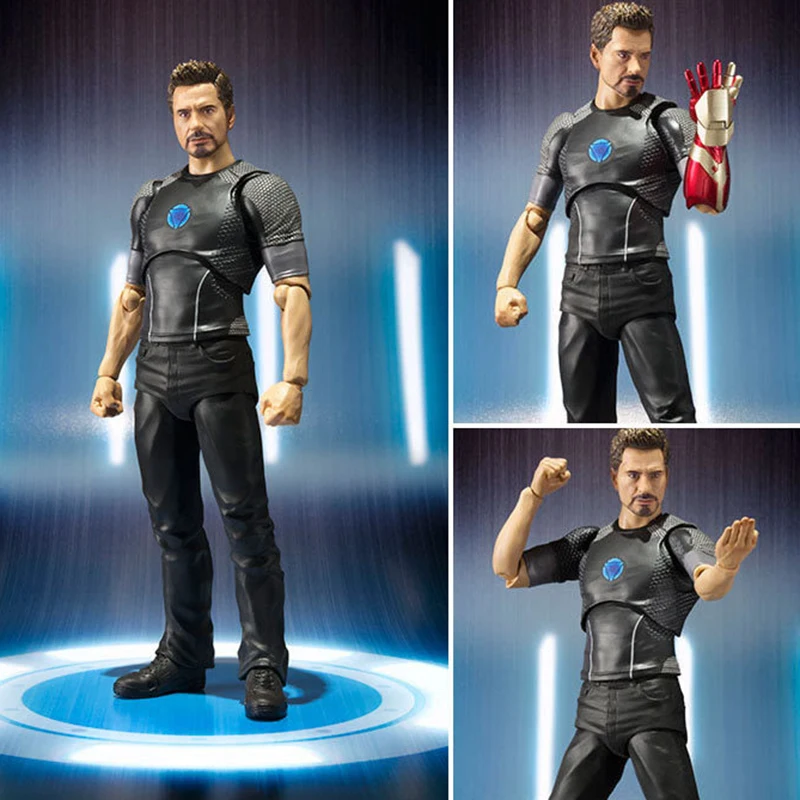 15 см Мстители Собрать Железный человек 3 Tony Stark анимированные куклы Супер Герои