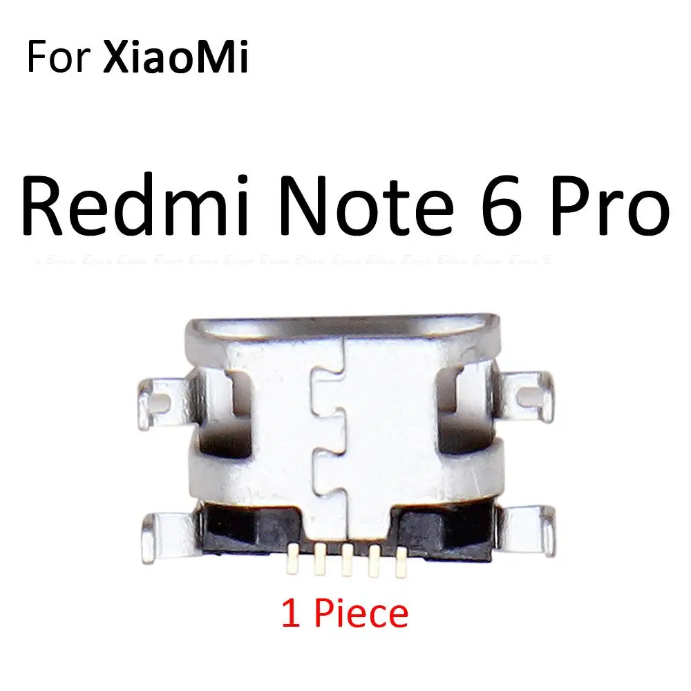 10 шт./лот разъем Micro USB Type-C для зарядки штекер док-станции зарядная розетка XiaoMi Redmi