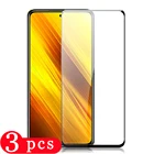3 шт. 9D полное покрытие защитный для xiaomi Pocophone F1 Poco M2 X2 F2 pro X3 C3 mi play Закаленное стекло Защитная пленка для экрана телефона
