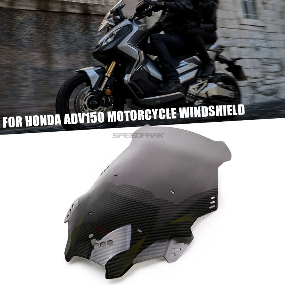 

Motorcycle Accessories Modified xadv150 Windscreen Windshield Wind Screen Board Deflector Glass For Honda ADV150 2019 2020