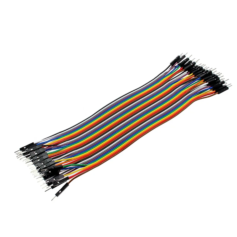Male to Male 10 см 20 см 30 см мужской+ Женский к мужскому+ Женский к женскому Dupont перемычка провода Перемычка провода Dupont кабель для arduino DIY KIT - Цвет: Male to Male