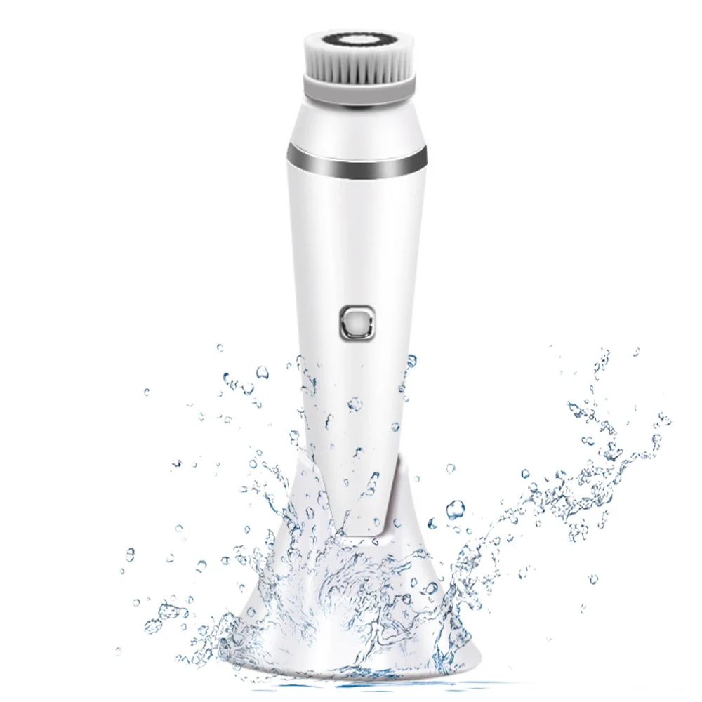 

Electric Facial Brush 360° Rotation Cleansing Remove Blackhead Acne Heating Massage Eyes Deep Cleaning Beauty Skin Care Tools