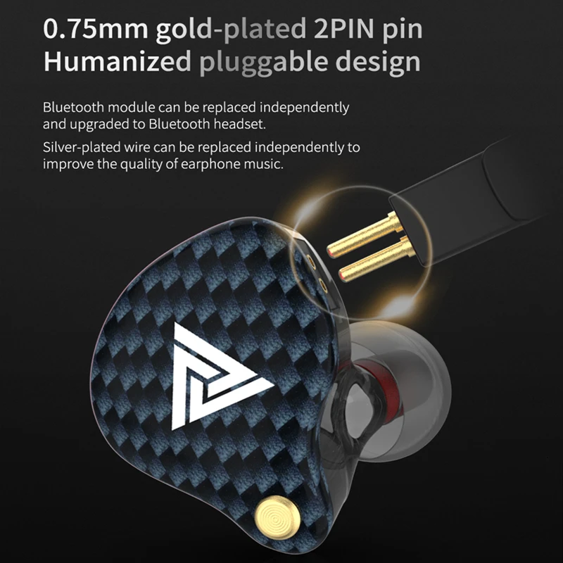 Гарнитура графеновые мембранные наушники проводные + беспроводные Bluetooth Игровые