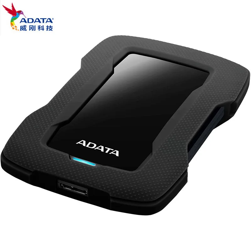 ADATA HD330 1 ТБ 2 4 USB 3 0 ударопрочный Экстра тонкий внешний жесткий диск 5 дюймов 120 МБ/с.