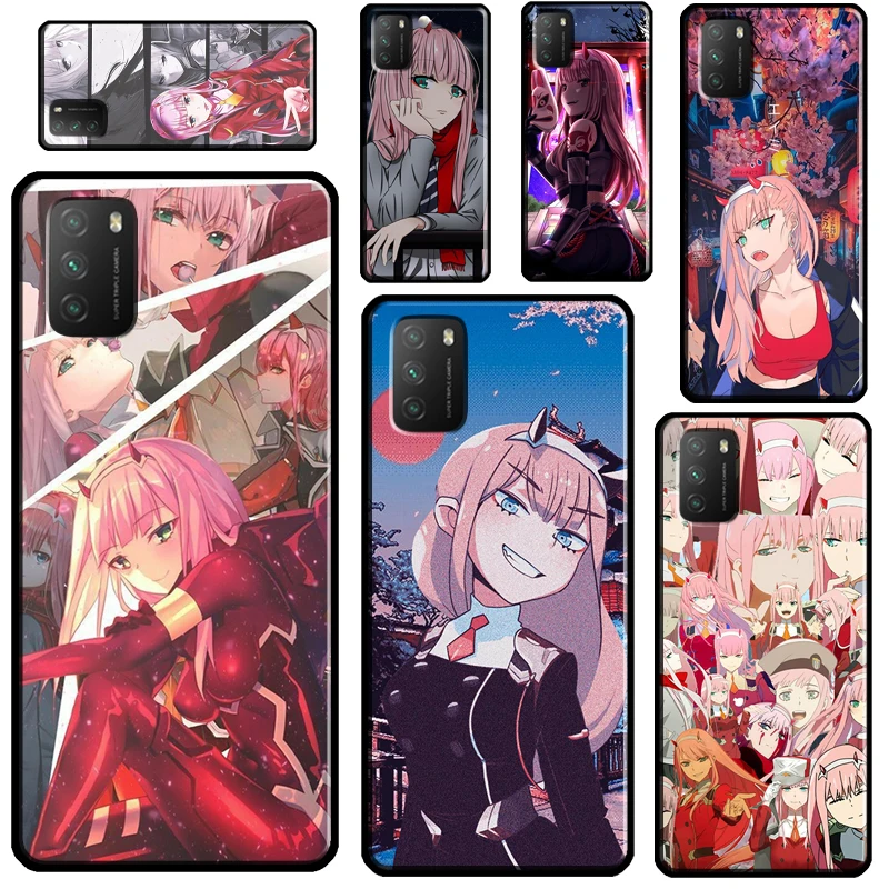 

zero two darling in the franxx 002 For POCO X3 Pro GT X4 M4 M3 F1 F2 F3 Phone Case For Xiaomi Mi 11T 12 Pro 12X Mi 11 Lite
