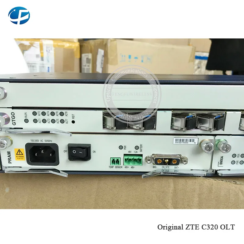 Мини zte C320 GPON OLT с 10GE SMXA/3+ 1* коляска+ 8pon GTGO C+ con 8 шт. sfp