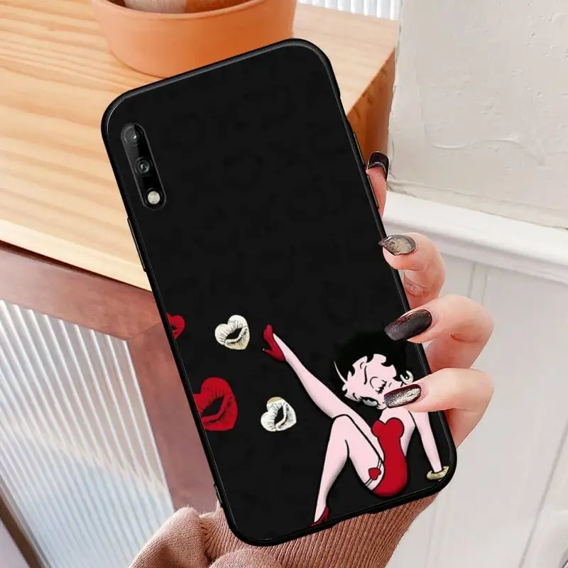 

Lovely Qute Betty Boop Phone Case For Samsung A01 02 10 12 30s 31 32 50s 71 Cover Fundas Coque