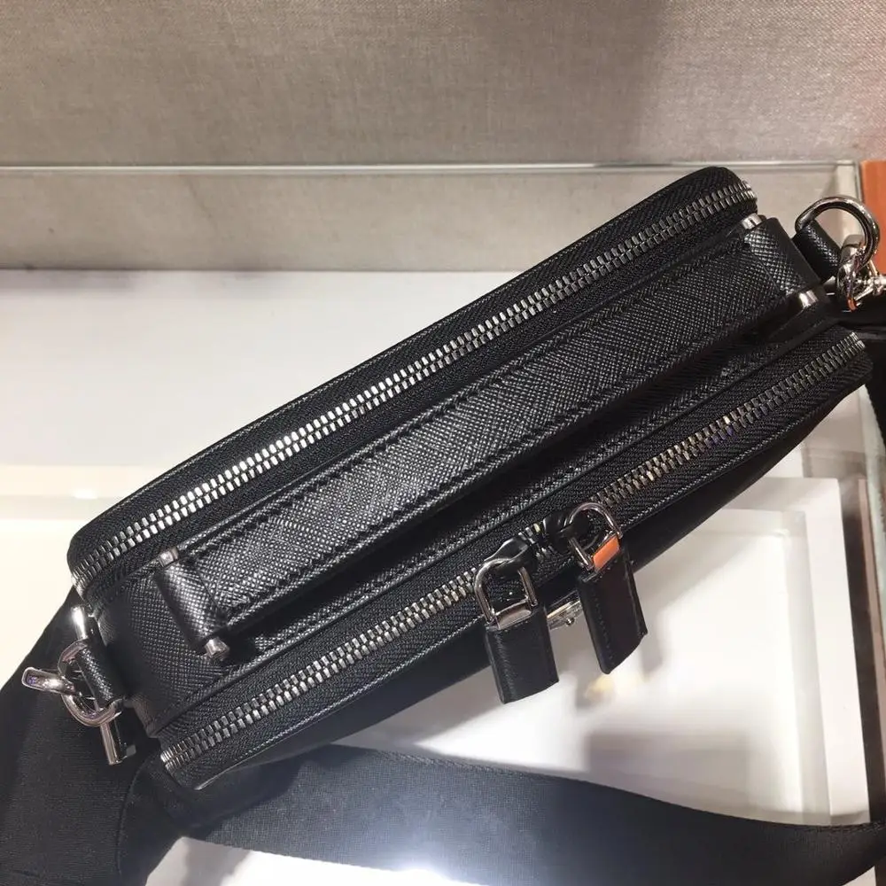 

Men's Bags Men's Shoulder Bags Waterproof Casual Messenger Bag Black Nylon Messenger Bag Shoulder