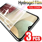 Гидрогелевая пленка для Samsung Galaxy A12 A21 A21S, Защитная пленка для экрана Samsang A 12 21 S 21 S, пленка с полным покрытием, прозрачная, не стеклянная, 3 шт.