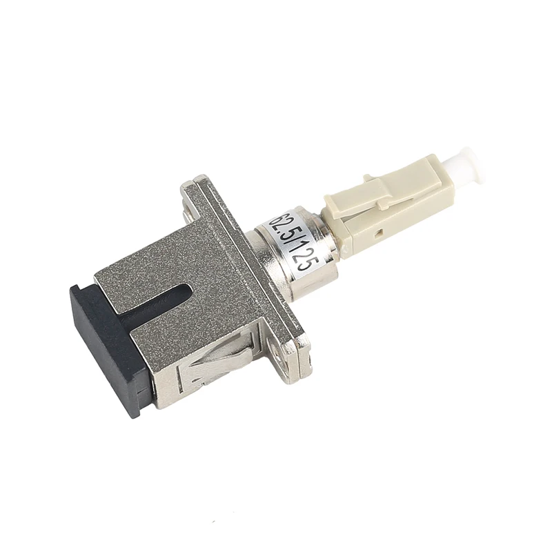 SC female LC male multimode MM62.5/125 Волоконно оптический адаптер переходной фланец