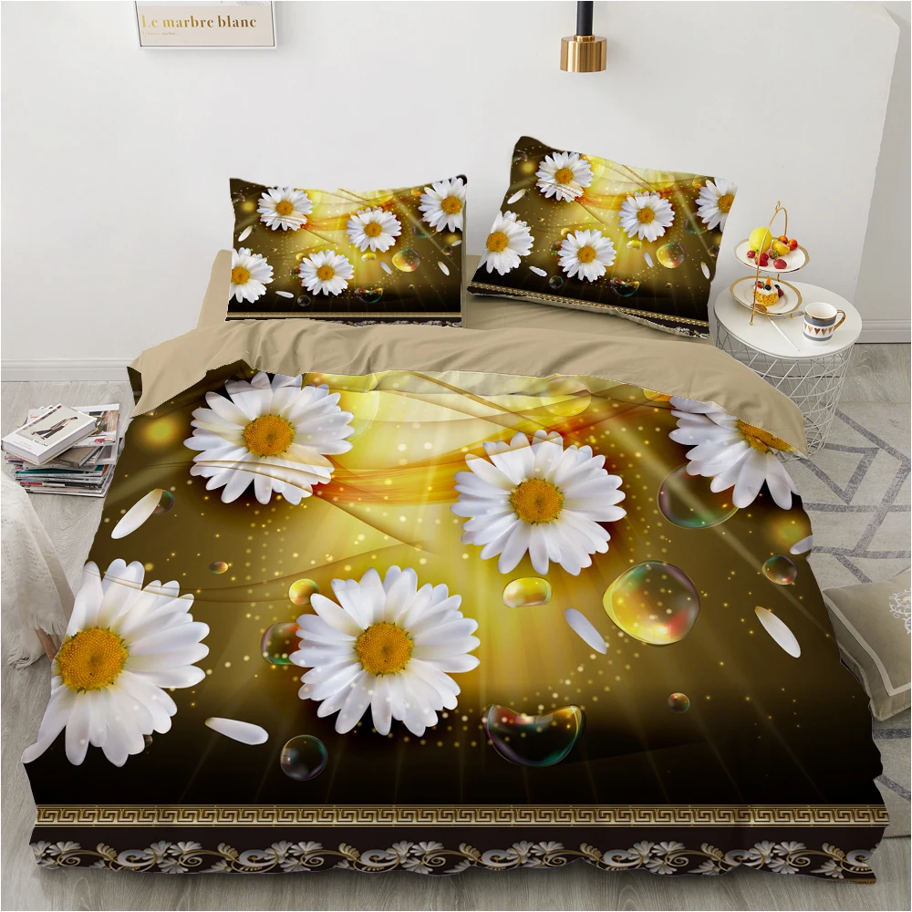 Пододеяльник с 3D рисунком покрывало/одеяло/удобный чехол роскошное постельное