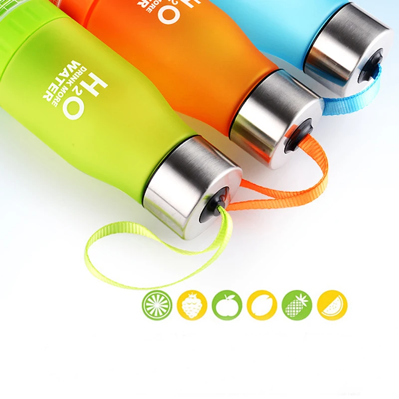 650 мл Подарочная бутылка для воды пластиковая фруктовая настойка детская занятий