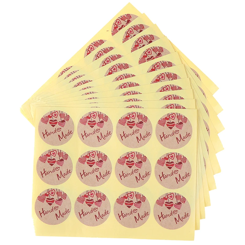 120pcs 60-500 шт Веселый Рождественский Санта Клаус Олень декоративные круглые самоклеящиеся уплотнительные наклейки s Подарочный стикер для канцелярских товаров - Цвет: 120pcs