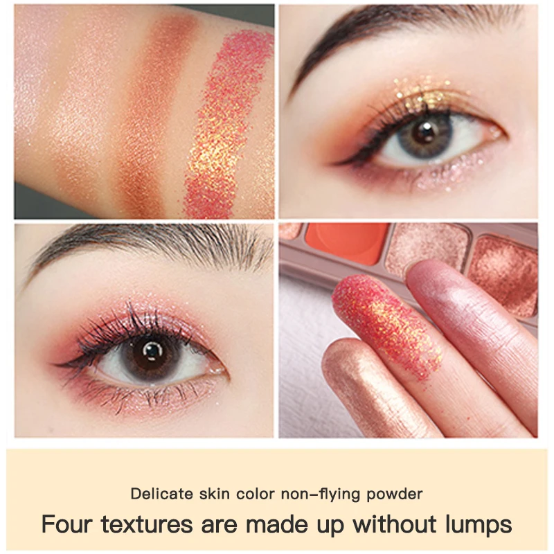 Лидер продаж 9 цветов матовая клавиатура палитра теней для век дымчатый макияж