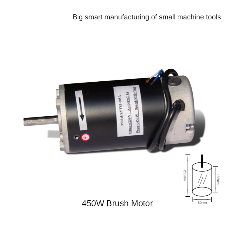 Escova do Motor para Wm180v Wm210v Mini Torno Acessórios 600w & 450w 220v dc