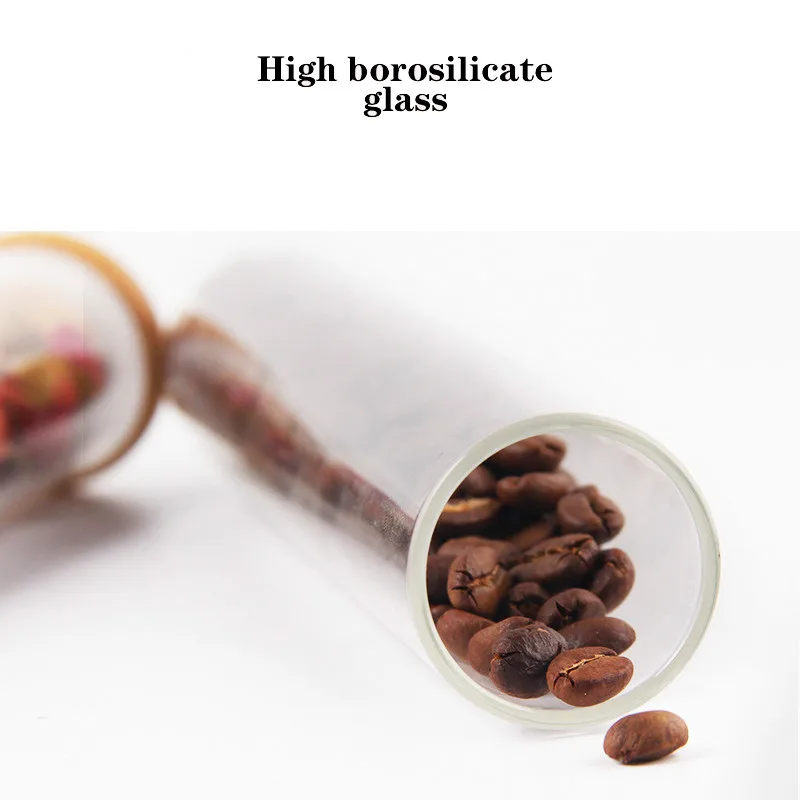 Украшение для обжарки дисплея банка кофе в зернах дисплей стенд цветок фруктовый