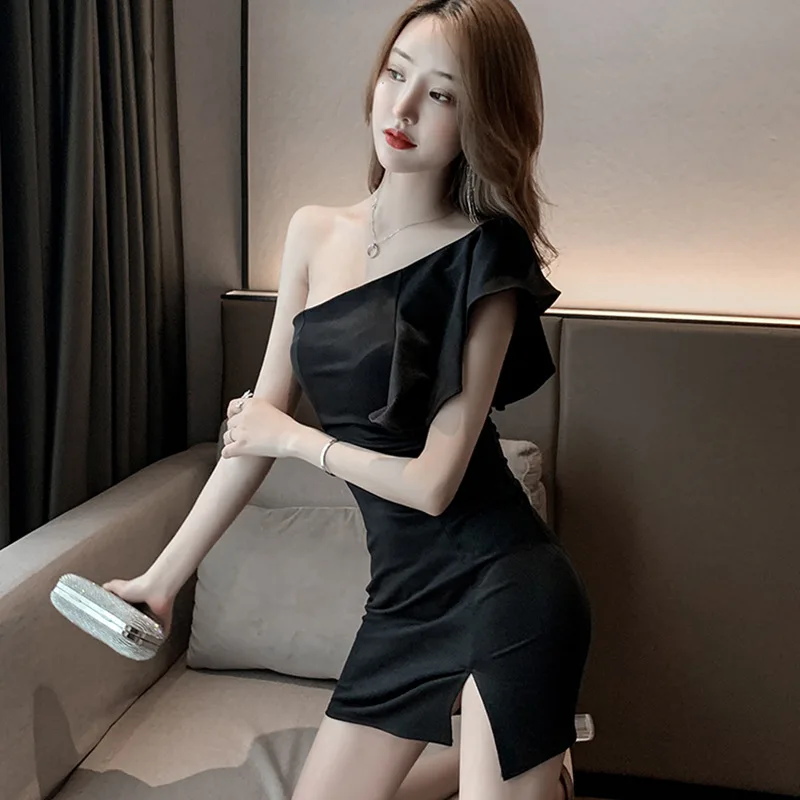 Нерегулярные темперамент Стройная фигура мешок ягодицы черный бюстгальтер