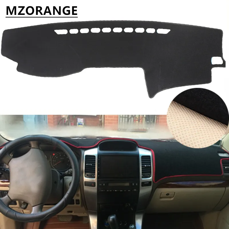 Накладка на приборную панель для Toyota Land Cruiser Prado Lexus GX470 J120 2003-2009 приборная панель коврик для приборной панели Защита от Солнца Крышка для приборной панели ковер