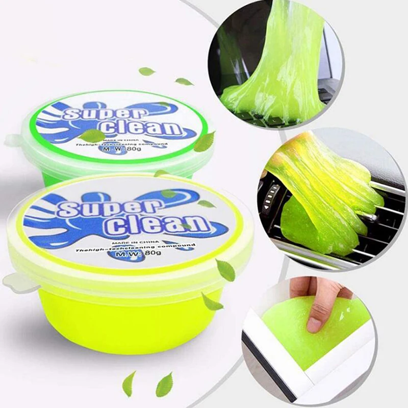 

60ML 2021 New Super Dust Cleaner Clay Dust Keyboard Cleaner Mucus Toy Cleaner Gel Computer Gel Mud Putty Kit USB Laptop Cleaner