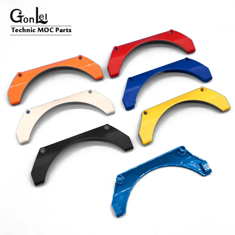 Новые 4 шт./лот техническая панель MOC кирпичные детали DIY строительные блоки