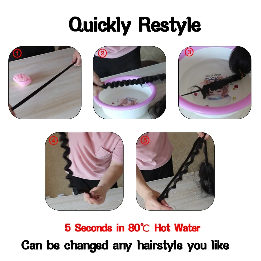 

Leeons Cheap 26Inch Yaki Straight Synthetic Hair Extension 60 Colors Pre Stretched Kanekalon Jumbo Easy Braids For Braiding Hair