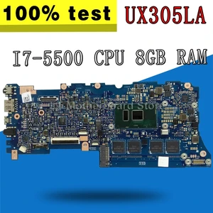 ux305la otherboard i7 5500 cpu 8gb ram rev2 1 for asus ux305l ux305la laptop motherboard ux305la mainboard ux305la otherboard free global shipping