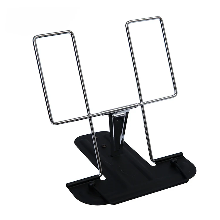 1 шт. Портативная Складная регулируемая подставка для книг чтения держатель