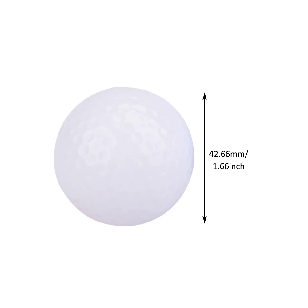 

6Pcs/Pack Game Glowing Light Activated Ramdon Color Training Led Golf Balls Long Lasting Luminous Night Practicing Bright Sports