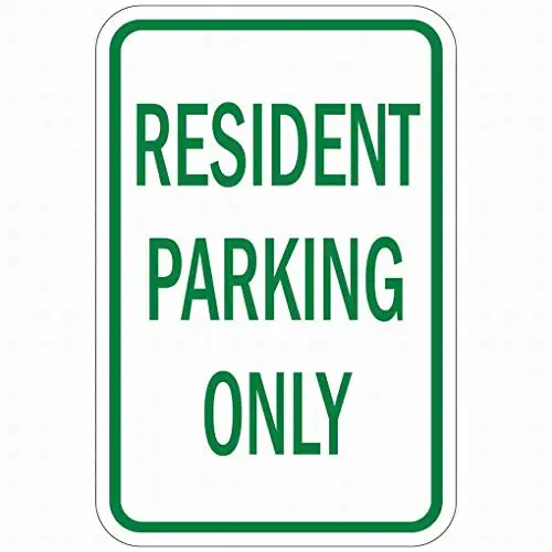 

Знаки Безопасности 12x16, только Жестяная Табличка для парковки