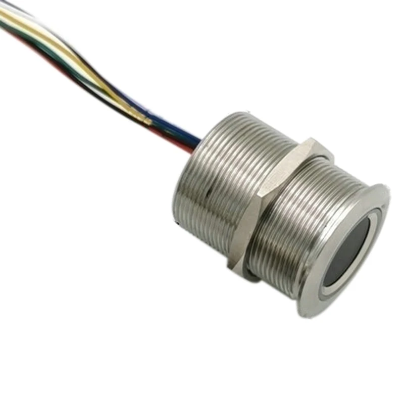 

R503 Circular Round Ring Indicator LED Control DC3.3V MX1.0-6Pin Capacitive Fingerprint Module Sensor Scanner