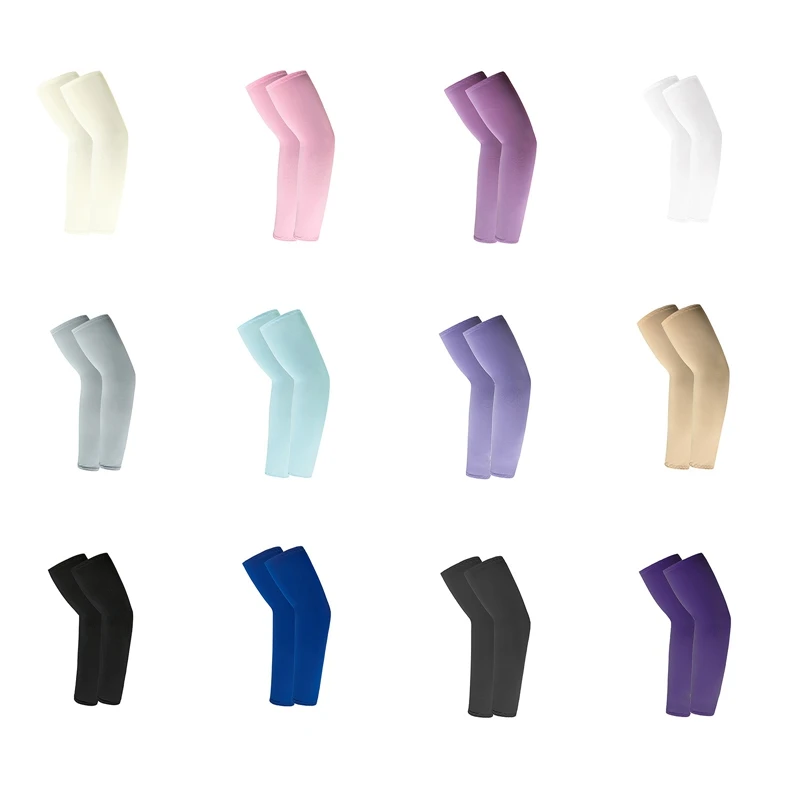 

Шелковые нарукавники унисекс, удобные дышащие солнцезащитные перчатки с манжетами