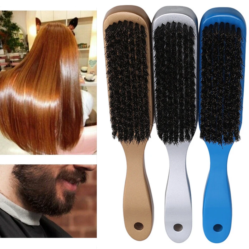 3 цвета деревянные ручки щетки жесткие щетинки расчески для волос мужчин женщин