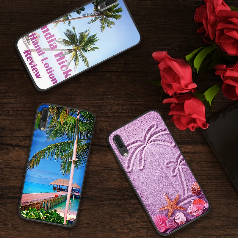 Черные силиконовые чехлы для huawei Y6 Y7 Y9 Prime 2018 2019 Nova 2i 3 4 3i Lite mate 10 20 Pro | Мобильные