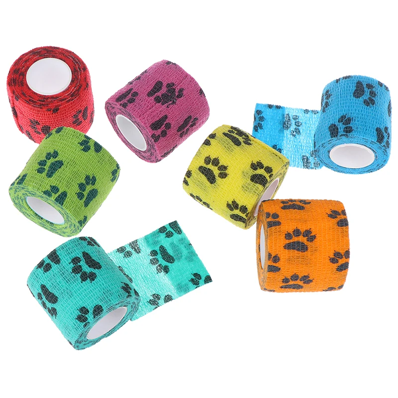 

Sport Tape Waterproof Self Adhesive Elastic Bandage Muscle Tape Finger Joints Wrap Bandage Non-woven Cohesive Bandage