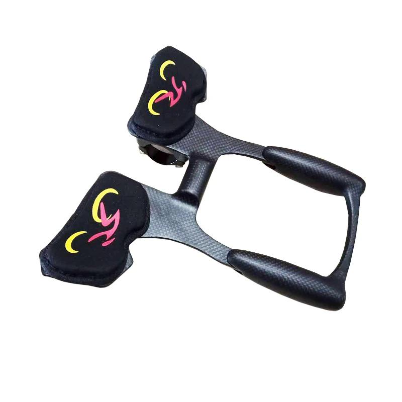 no logo 3k matte Горячая Распродажа itly Bullhorn TT руль Триатлон расширитель для велосипеда Отдых/TT Руль дорожный велосипед 31,8 мм 3K Глянцевая углеродная Аэро-бар - Цвет: no logo 3k matte