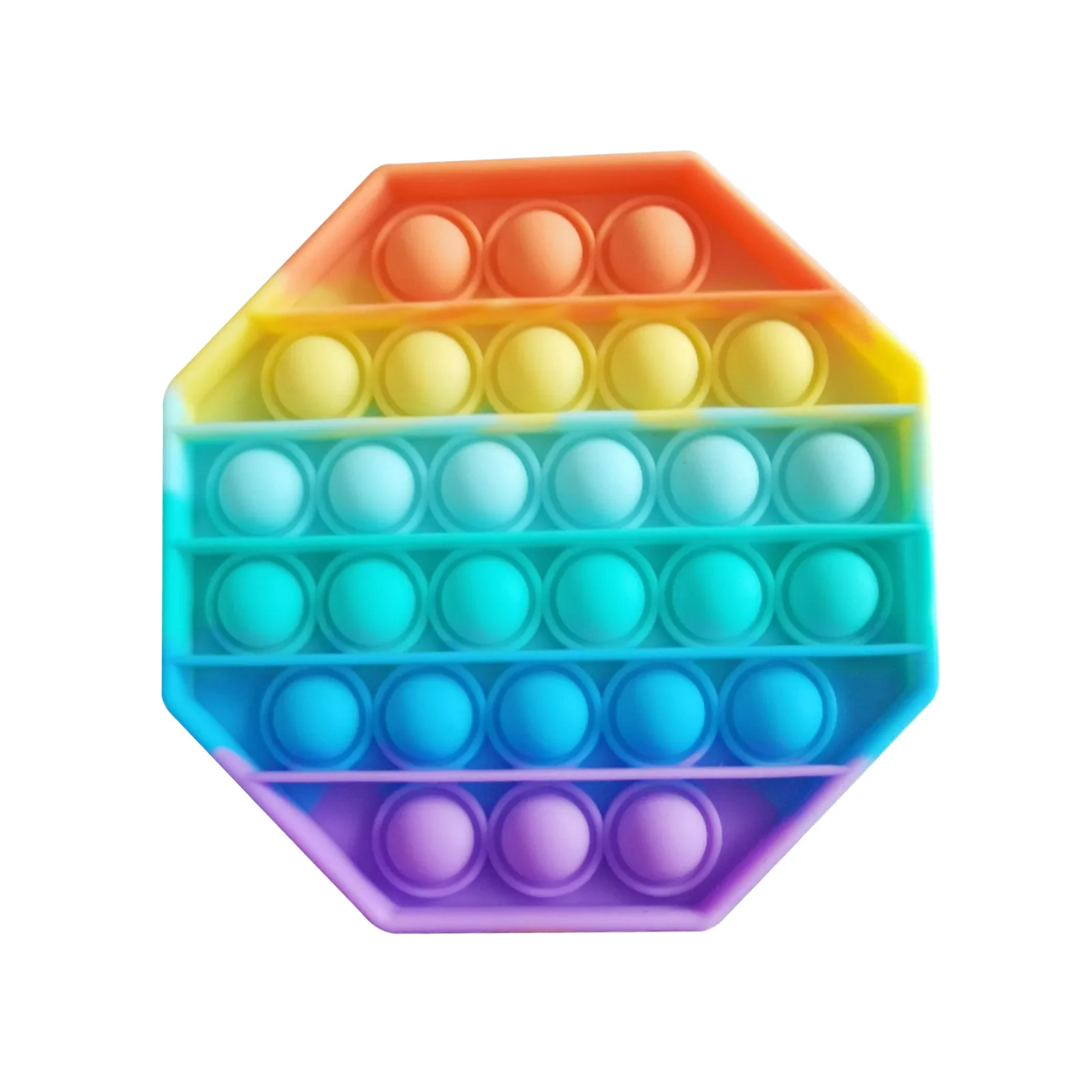 1PC de empuje de Fidget sensorial juguetes autismo Necesidades Especiales estr&eacute;s aliviador de estr&eacute;s y aumentar el enfoque suave juguete ni&ntilde;os adultos-5