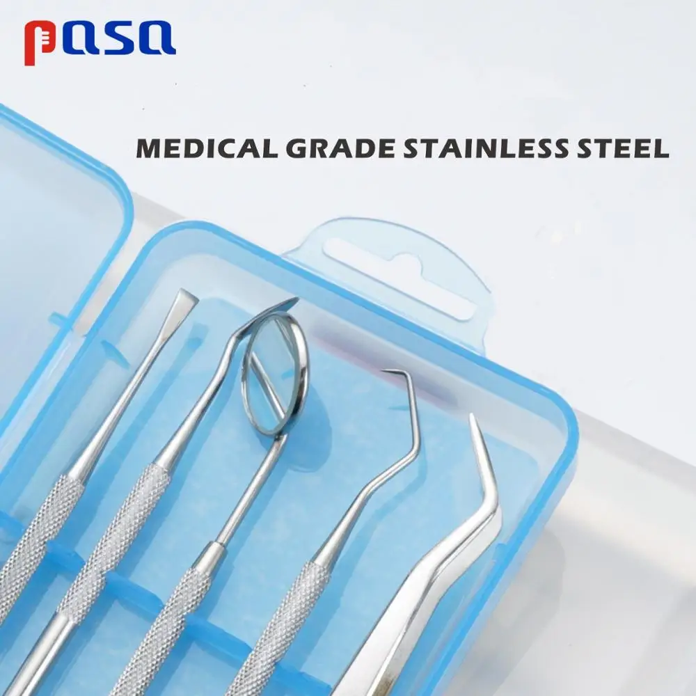 5 шт. зубные зеркала из нержавеющей стали | Красота и здоровье