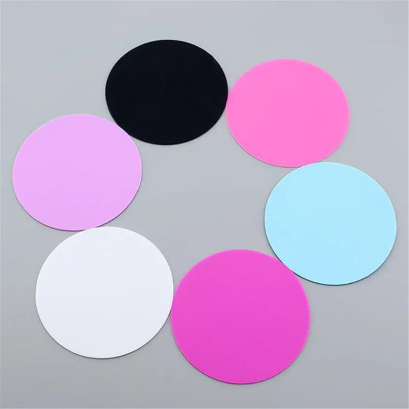 Силиконовый коврик диаметром 9 5 см в виде бабочки и цветка сливы складной