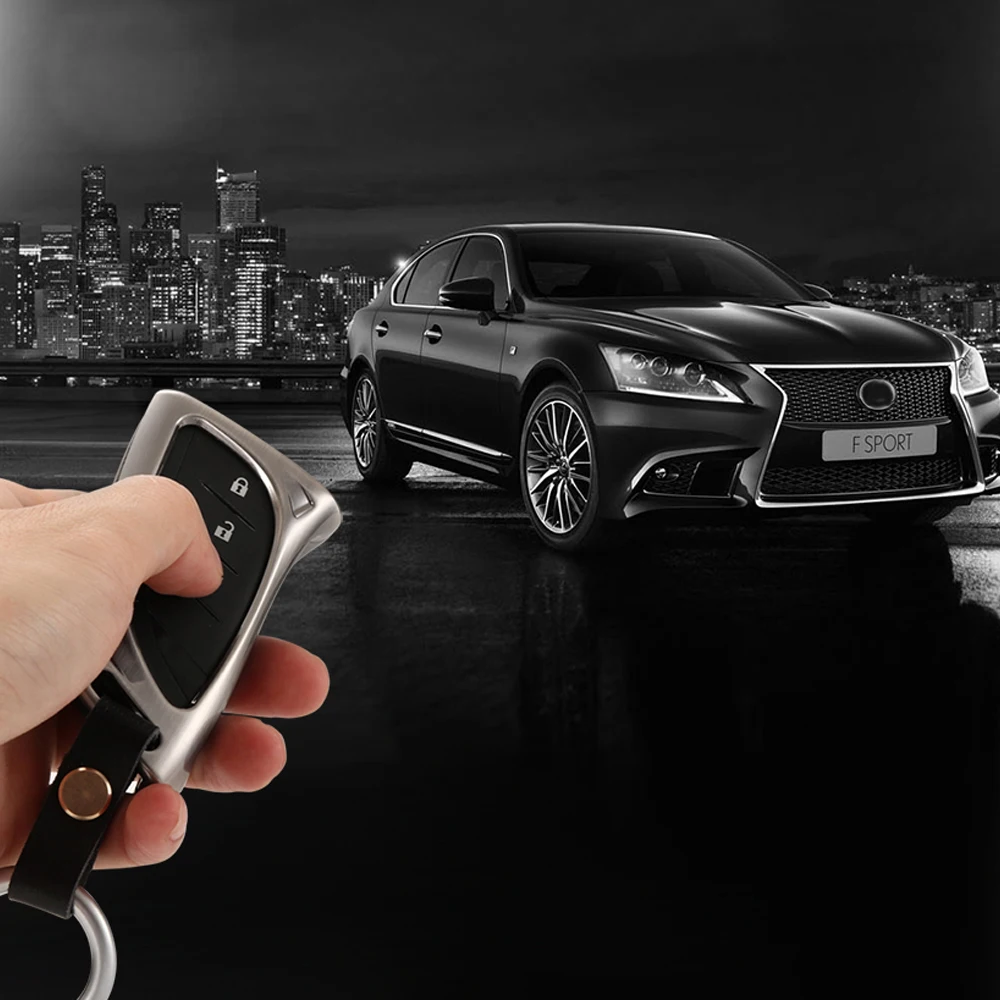 Для Lexus es200 es260 es300h es350 LS350 LS500h f sport 2018 2019 смарт брелок из цинкового сплава чехол