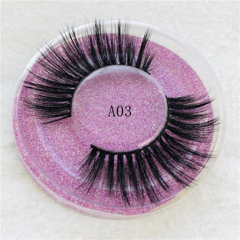 3D Поддельные ресницы натуральные для макияжа 100% многоразовые ручной